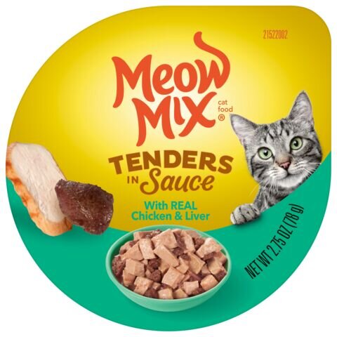 Fashion meow mix serving size